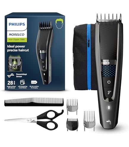 Amazon.com: Philips Hair Clipper Series 7000, Washable Hair